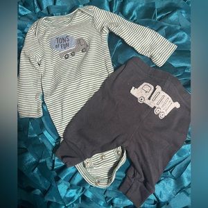 Matching top and pants size NB